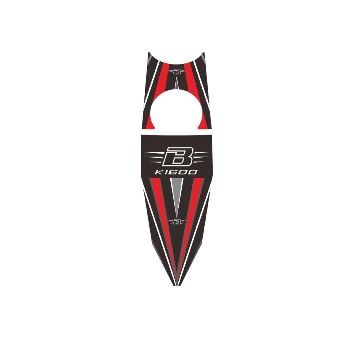 Autocollant de réservoir K1600B protection gaz moto