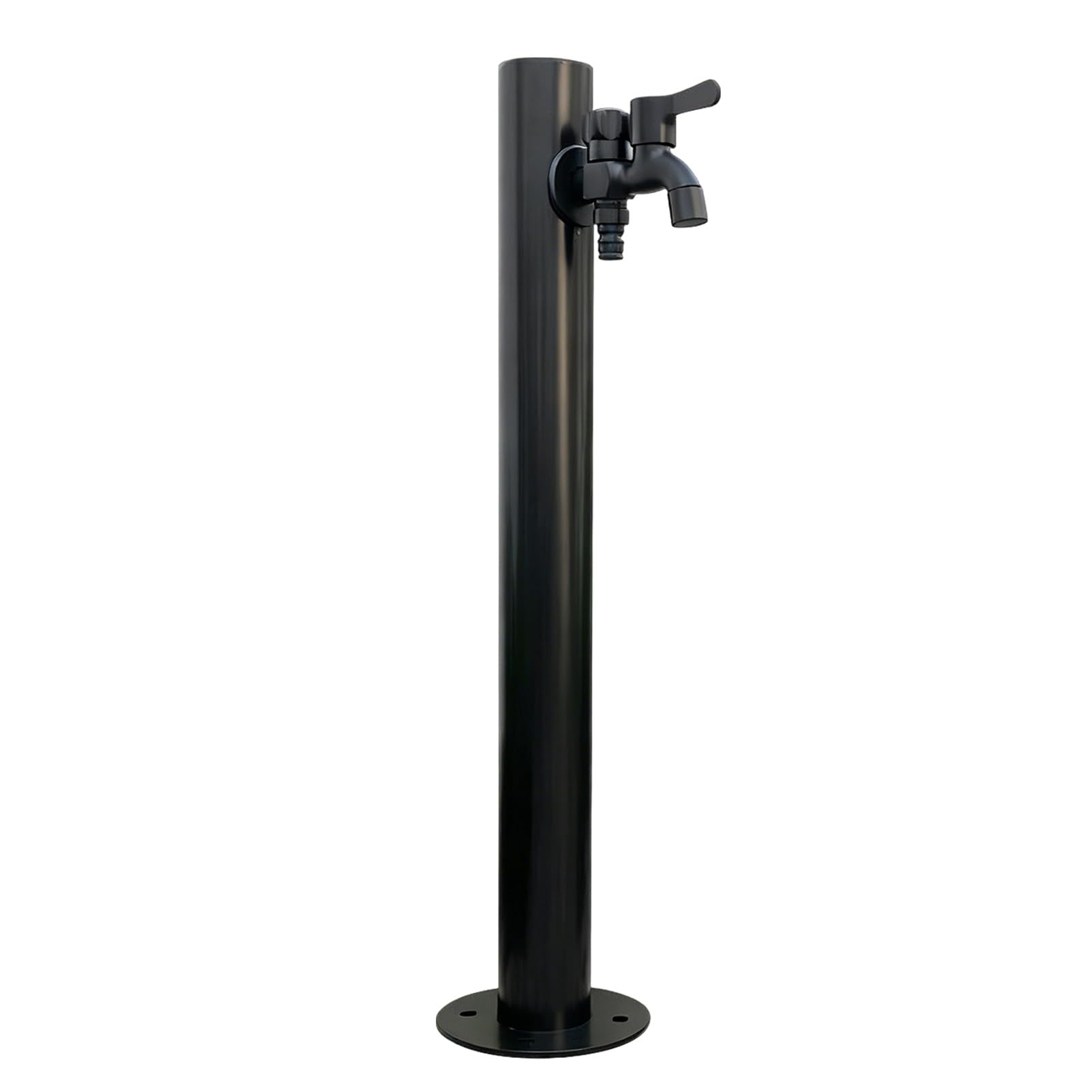 Lonmrrton B Stainless Steel Vertical Garden Water Column, Freestanding Outdoor Hydrant Water Tap With Dual Outlets, Antifreeze Weatherproof Faucet For Irrigation And Washing