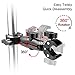 Taisioner Double Super Clamp Mount Umbrella clamp Camera Clamp Pole Clamp for Monitor Bracket Magic Socket Arm Desk Photo Studio Light Stand, Photography Reflector, Flag Holder Mount, Cross Bar