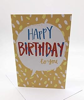 Recordable A5 Birthday Audio Cards. Birthday Speech Cover - AB2203. 30 second audio. Pulley activated. Immediate dispatch