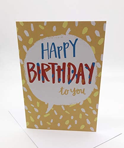 Recordable A5 Birthday Audio Cards. Birthday Speech Cover - AB2203. 30 second audio. Pulley activated. Immediate dispatch