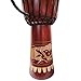 Stoneage Arts Djembe Drum Carved Bongo African Inspired Music Also An Awesome Gifting Idea. Carver Abstract Elephant Giraffe Turtle. (24 Inch, Turtle)