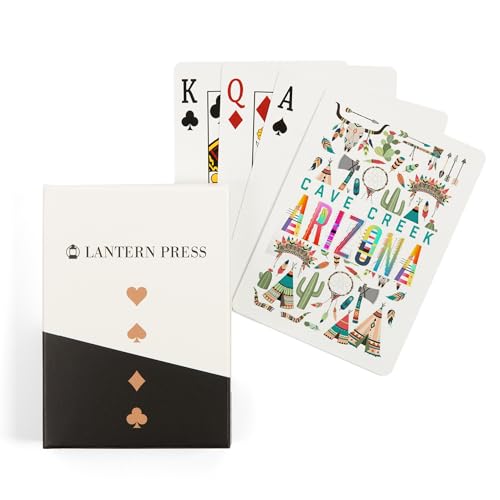 Baraja de Poker Lantern Press Cave Creek Tribal 52 cartas
