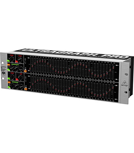 Behringer ULTRAGRAPH PRO FBQ6200 Audiophile 31-Band Stereo Graphic Equalizer with FBQ Feedback Detection System