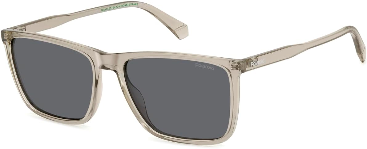 Men's Polaroid Rectangular Sunglasses