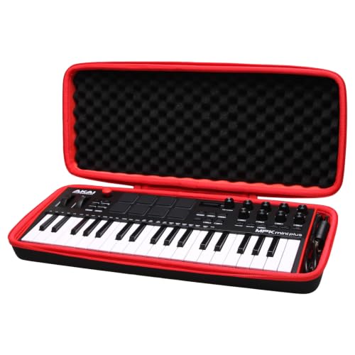 LTGEM Case for Akai Professional MPK Mini Plus USB MIDI Keyboard Controller