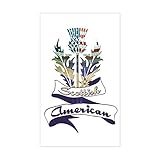 CNW Studio Scottish American Thistle Decal Vinyl Bumper Sticker 5'