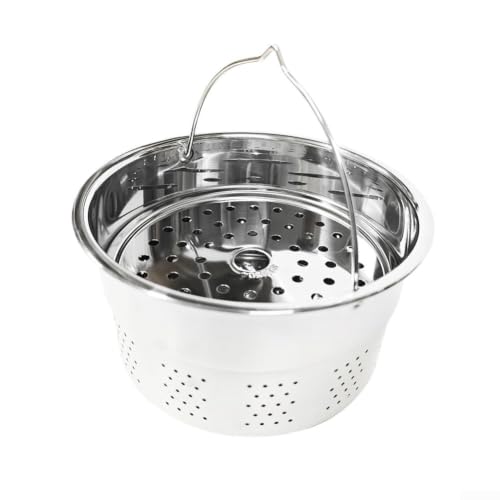 Vaporizador para Thermomix para TM5 y TM6, vapor de verduras robusto con distribución uniforme del calor, versátil para pescado y dumplings, fácil de limpiar