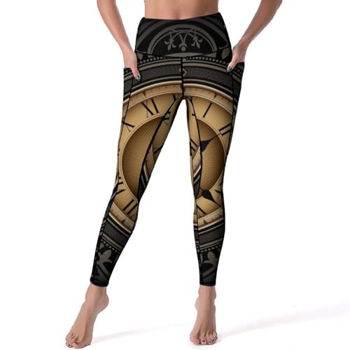 Leggings pour fitness gym galbant taille haute et confortable taille S