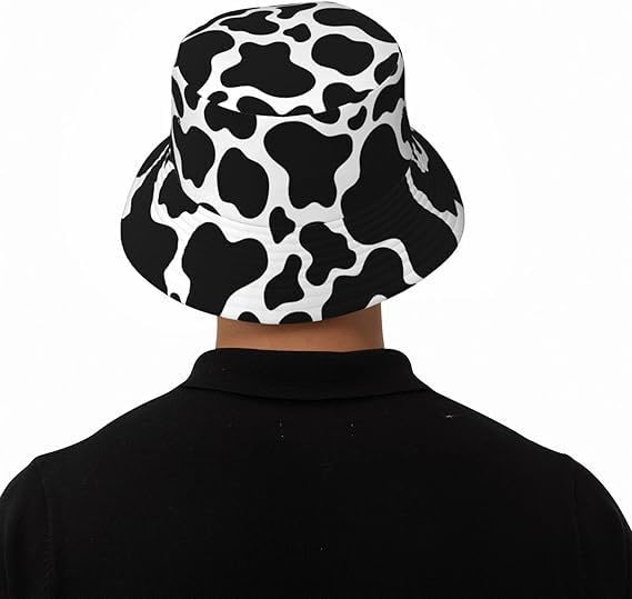 Image of Dujunex American Flag Stars Bucket Hat Summer Travel Beach Sun Hats Outdoor Cap for Women Man