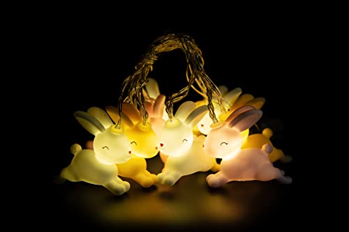 Guirlande LED lapins 2 mètres DHINK pour une déco tendre - 5
