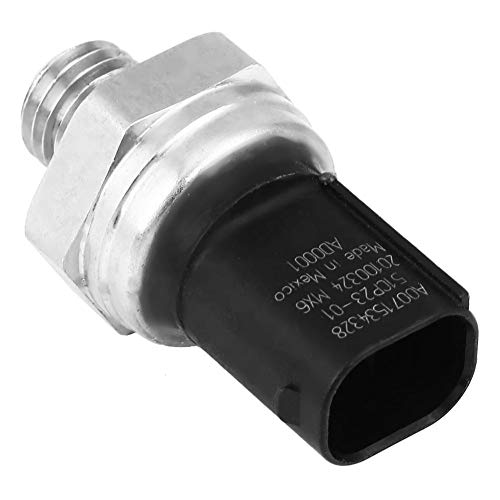 Brandstofdruksensor, schakelaar voor auto-uitlaatdruksensor voor W169 W245 A0071534328 zwart + zilver