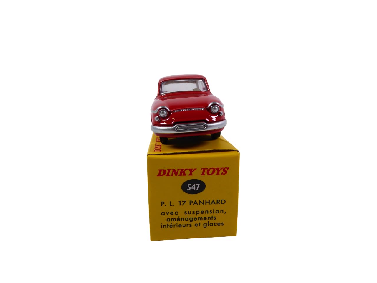 Dinky Toys 547 Panhard PL 17 orange repro Mattel De Agostini