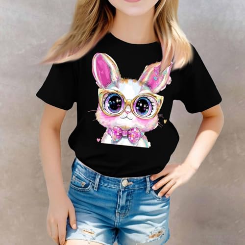 Toddler T Shirts 4t Round Neck Short Sleeved T Shirt for Children and Girls 3 13 Years Girls Orange T Shirt4