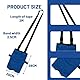 NJCXOLA Taschen für urinbeutel, Urinbeutel Urindrainagebeutelhalter, Blau Katheterbeutel katheter tasche mit Verstellbarem Riemen und Unsichtbarem Schlitz