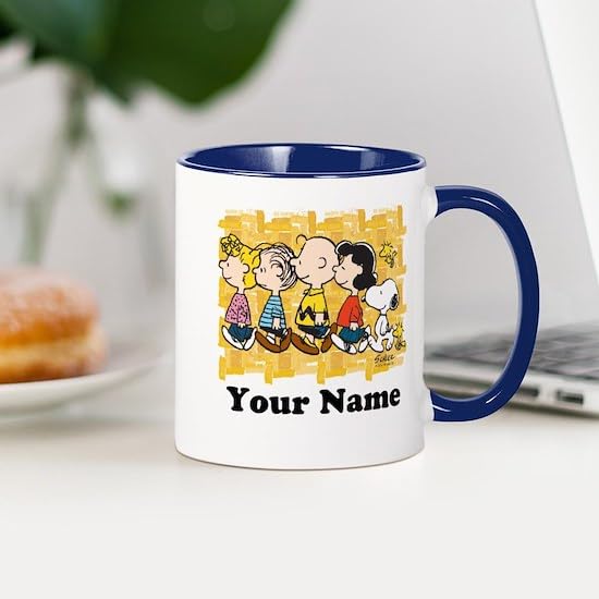Taza de cerámica personalizada 11 oz miniatura 3
