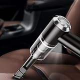 Home Handstaubsauger Akku, Kabellos Mini-Autostaubsauger Staubsauger mit LED Beleuchtung, Nass & Trocken Handsauger, 6000Pa USB Auto-Staubsauger, für Auto, Haus & Tierhaare Reinigung
