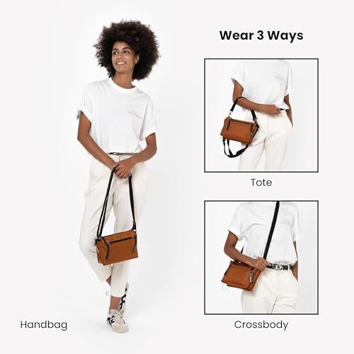 Image of Sherpani Mei, Small Anti Theft Crossbody Purse, Lightweight Cross Body Bag, Handbags, Fashion Trio Bag
