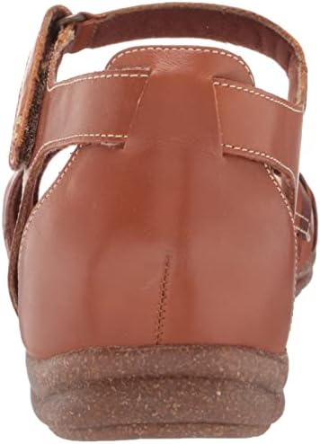 Clarks Roseville Cove Flat Sandal, Tan Leather, 7.5 Medium | Image 2