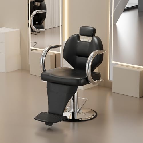 Materiali Eccellenti: 100% poliuretano (PVC) di prima qualità in pelle --- con texture e trattamento satinato, doppia finitura con cuciture trapuntate che impediscono lo strappo e lo sfaldamento, è impermeabile e facile da pulire --- imbottitura in schiuma ad alta densità che offre un comfort aggiuntivo, telaio in acciaio resistente, base cromata robusta che conferisce alla poltrona una maggiore durata