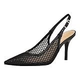Guess Women's Pandy Pump, Black Mesh 001, 10