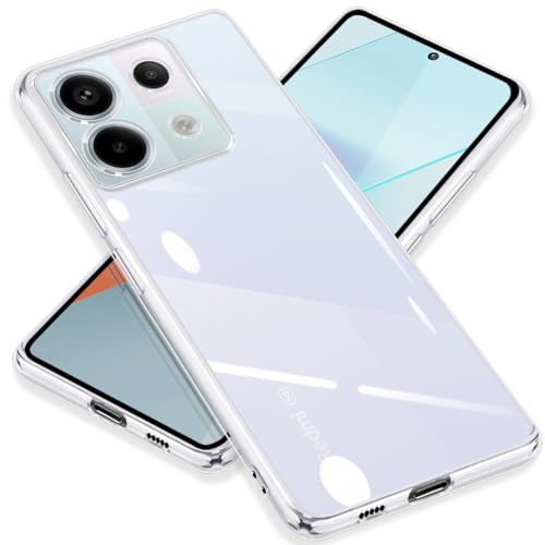 Redmi Note 13pro 5G ブラック＋透明ケースとガラスセット Redmi Note 13 Pro+ 5G ケース カバー クリア 透明 TPU ソフト