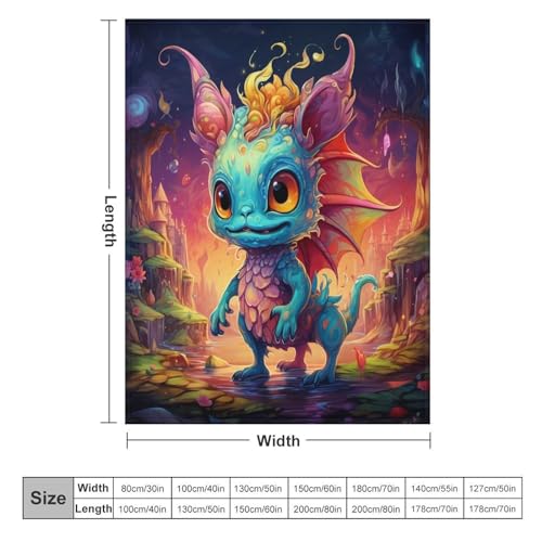 Couverture motif ptérosaure 3D douce et chaude pour canapé enfants - 6
