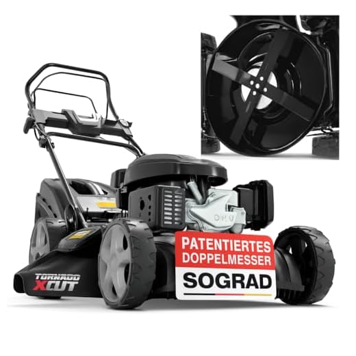 ONBEST 5IN1 Benzin Rasenmäher für Garten