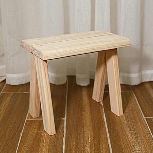 Tabouret de bain extérieur étanche en bois noble durable