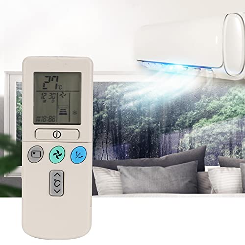 Télécommande de climatiseur de rechange plastique ABS anti-usure - 5