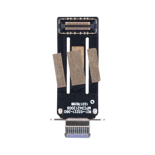 Image of Charging Port Replacement for iPad mini 6th Gen 8.3in 2021 Charger Port Flex Cable for iPad mini 2021 Dock Connector Module Replacement Compatible with: A2567 A2568 A2569 (Purple)