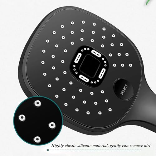 Pommeau de douche haute pression contre le manque de débit d'eau