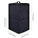 Kitchen Blender Dust Cover,Blender Covers Compatible with Ninja Foodi Blender,Blender Covers For kitchen Appliance Covers,Blender Cover with Accessory Pocket. (Black)