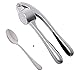 Seyee-bro Garlic Press Professional Crush Garlic Stainless Garlic Mincer Easy to Clean and Highly Durable
