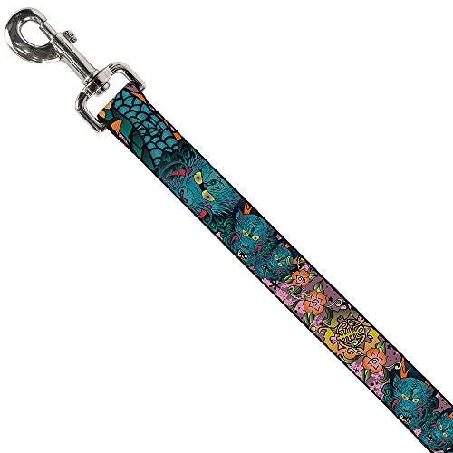 Correa rosa para perro Buckle Down DL-W30806-W de 4 pies de largo 3