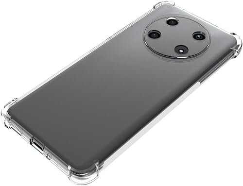 Miniatura 4 de Caso para Honor X9 Clear TPU Cuatro Esquinas Cubierta Protectora Transparente Suave Funda