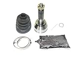 CV Joint Kit for Polaris 1590362, Rear, Outer, Precision Machined, Heat-Treated, Smooth Articulation, Quality Grease, ATVPC