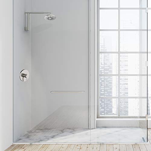 Image of Design House 582718-SN Ian Modern 8-inch 2-Function Showerhead, Satin Nickel