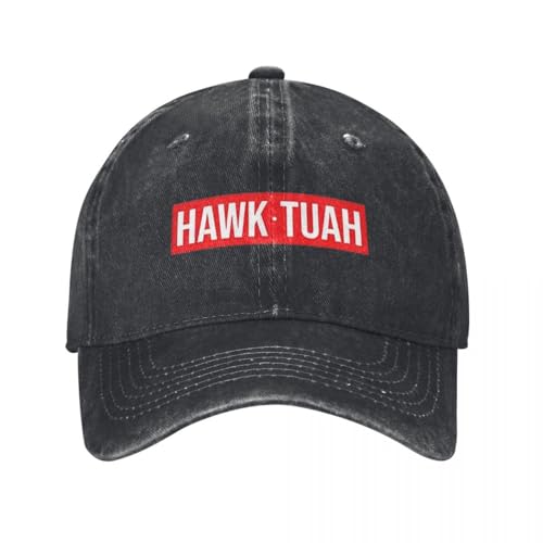 Casquette Hawk Tuah denim vintage pour vos entraînements extérieurs