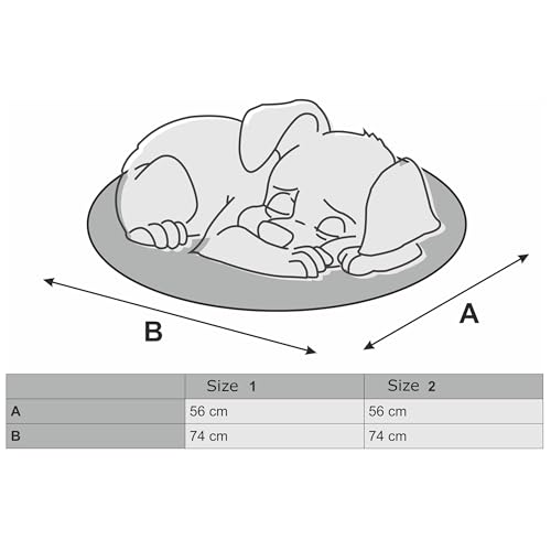 PillowPrim 2 in 1 Hundebett und Hundehaus, Stoffhaus, Katzenhöhle, Hundehütte, Hundekorb, Hundeliege, Schlafplätze, Möbel für Tiere, Graphit, XL: 100x100x62 cm