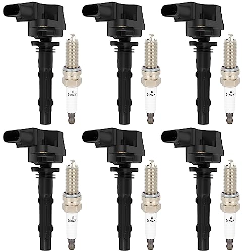 ECCPP UF535 6 ignition coils with 6 iridium Spark Plugs ...
