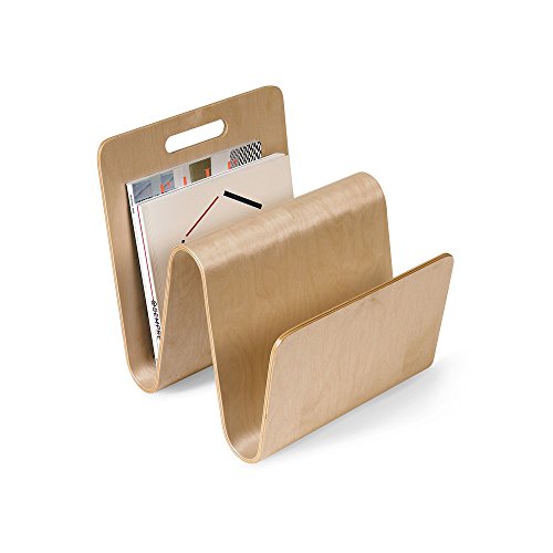 OFFI & Co. W Molded Ply Magazine Stand, Finish = Birch