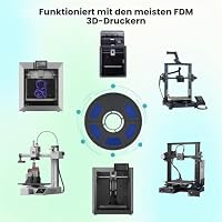 IEMAI ASA Filament 1.75mm 1Kg, 3D Drucker Filament ASA Blau, UV-beständig, Hitzebeständig, Maßgenauigkeit+/-0,02mm – Ansicht 6