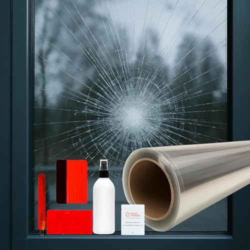 Pellicola antisfondamento per finestre P0 Clear 4C 2B2 50x152 cm