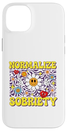 �m�[�}���C�Y�E�\�u���G�e�B - Sobriety Anniversary AA NA �X�}�z�P�[�X iPhone 14 Plus �p