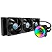 Cooler Master MasterLiquid ML360 Mirror ARGB CPU Dissipatore Liquido, Sistema di Raffreddamento ad Acqua AIO, 3x120mm Ventole SickleFlow V2, Radiatore 360mm Potenziato, Compatibile Socket AMD e Intel