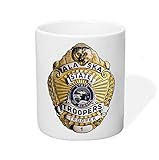 police officers in montreal canada 300ml P-T-D Alaska State Troopers Tasse Kaffeetasse Kaffeebecher