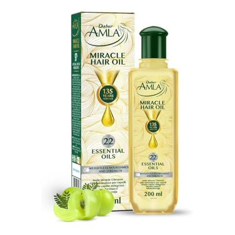 Dabur Amla Miracle Oil with Essential Oils Cover