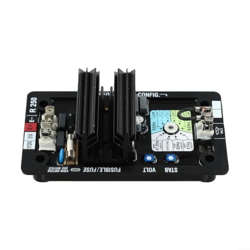 AVR R250 con control de transistor y función U/F para regular voltaje 5