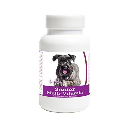 Healthy Breeds Cesky Terrier Senior Dog Multivitamin Tablets 60 Count
